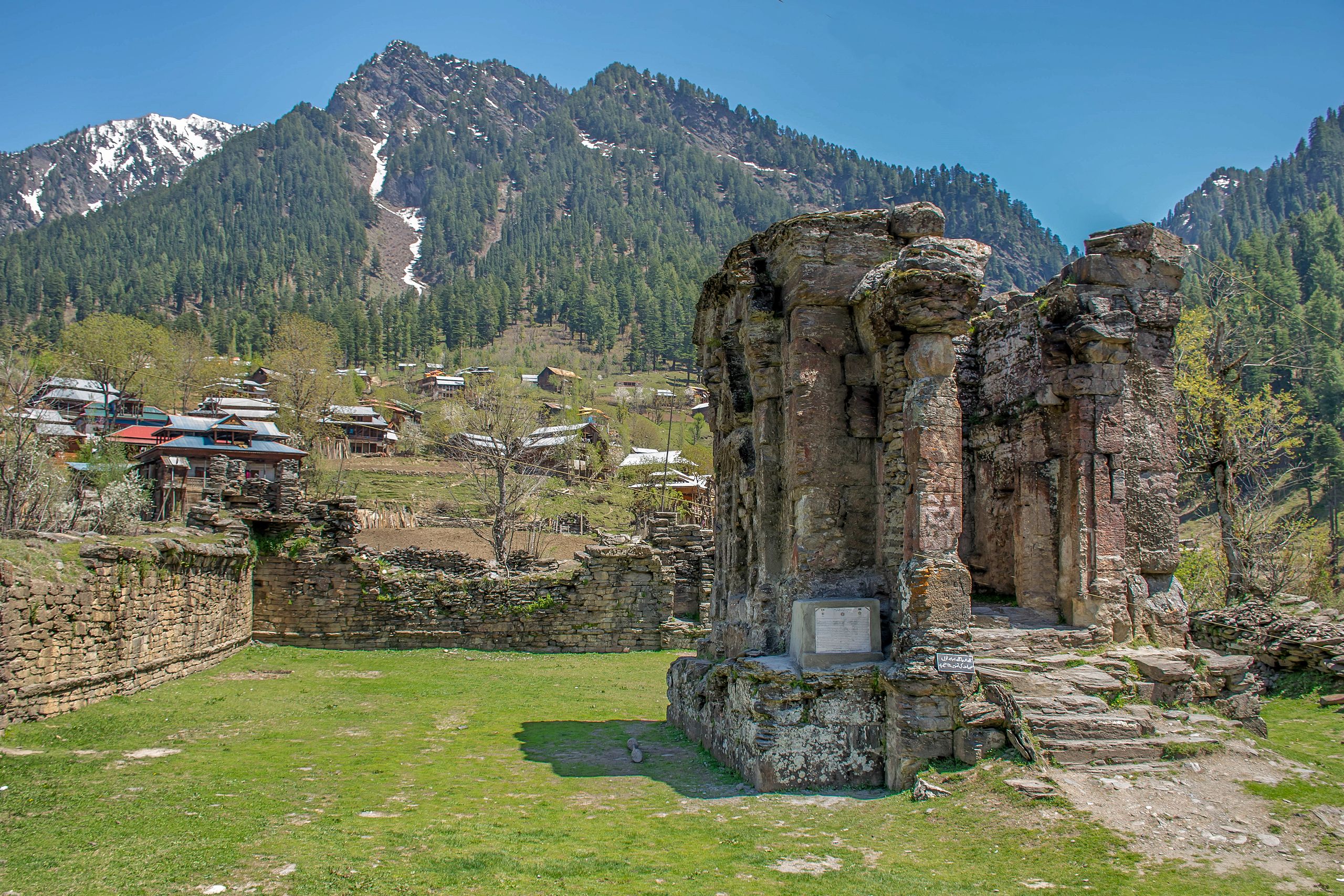 Ruins of an ancient fort